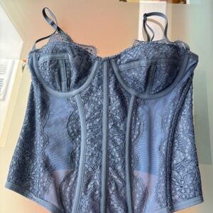 Lilac/Purple Bustier top from Urban Outfitters